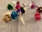 Preview: Mini Metall Blumen Ohrstecker Blüte Rose